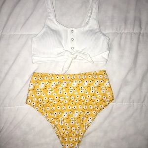 flower bikini